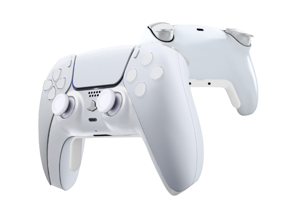 White Snow PS5 Clutch Pro 2 Paddle + Mouse Trigger Controller Clutch